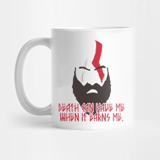 God of War - Kratos - Death can have me when it earns me Mug